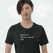Aperture retro graphic tee by Galactic Ink Club