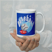 Baseball retro graphic Mug by Galactic Ink Club
