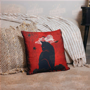 Black Cat Premium Pillow Pillow