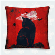 Black Cat Premium Pillow Pillow