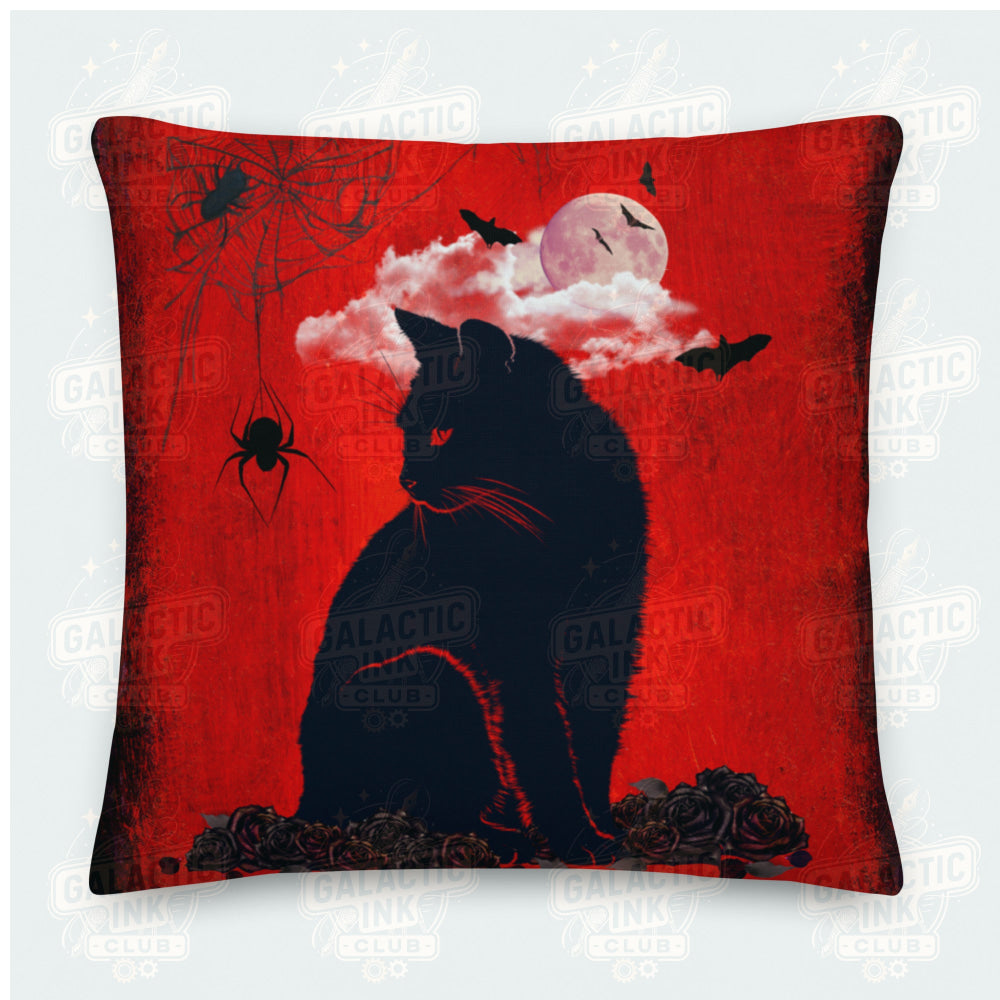 Black Cat Premium Pillow Pillow