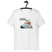 Freezer Frustration retro-inspired graphic tee in white — Galactic Ink Club
