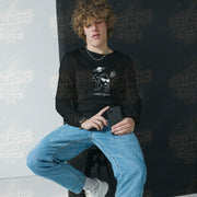 I Need Space retro graphic long sleeve tee by Galactic Ink Club