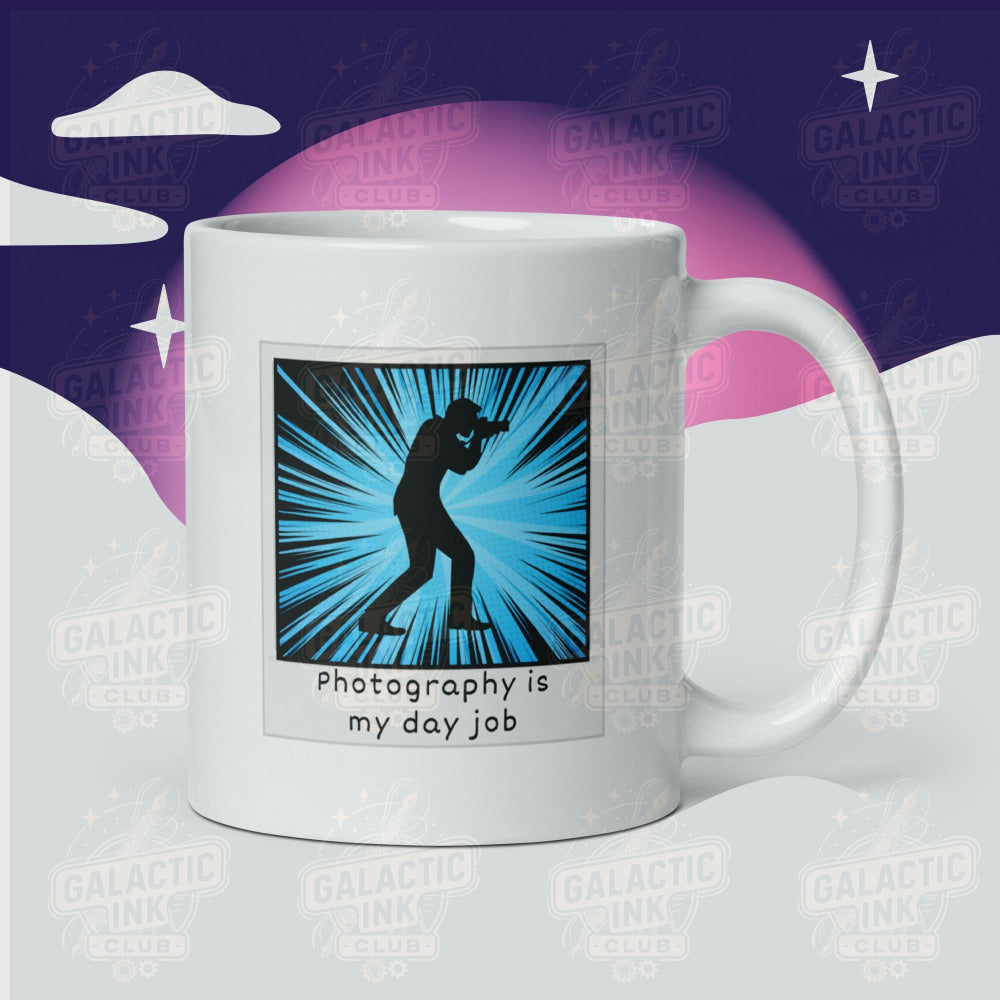 Photographer White glossy mug Mug
