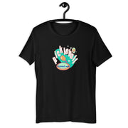Retro-Inspired Pickleball Graphic Tee in black — Galactic Ink Club
