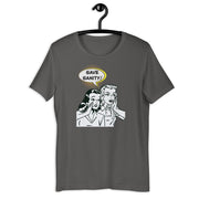 Save Sanity retro-inspired graphic tee in asphalt — Galactic Ink Club