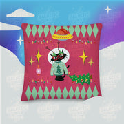 Space Cat Holiday Premium Pillow Pillow