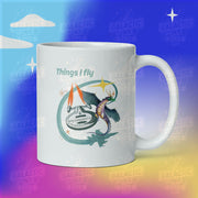 Things I Fly Pilot White Glossy Mug Mug