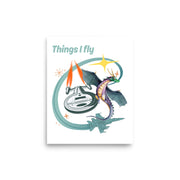 Things I Fly Poster Wall Art