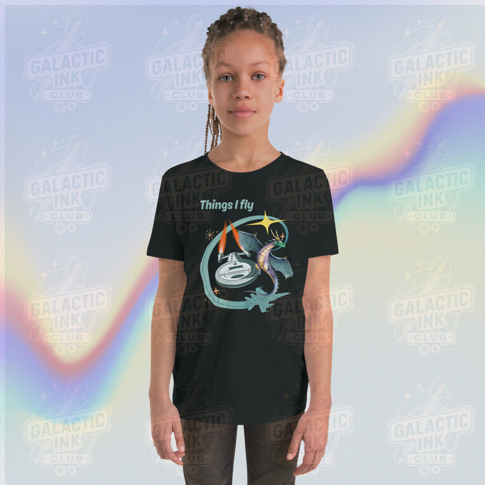 Things I Fly Youth Short Sleeve T-Shirt T-Shirt