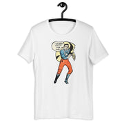 To the Rescue retro-inspired graphic tee in white — Galactic Ink Club