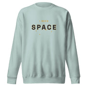 Space retro graphic sweatshirt by Galactic Ink Club