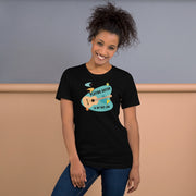 Guitar Player is My Day Job retro graphic tee by Galactic Ink Club
