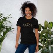 Space retro graphic tee by Galactic Ink Club