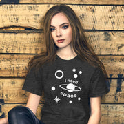 Need Space retro graphic tee by Galactic Ink Club
