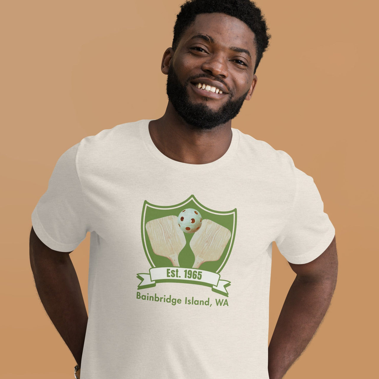 Pickleball Est. 1965 retro graphic tee by Galactic Ink Club