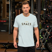 Space retro graphic tee by Galactic Ink Club