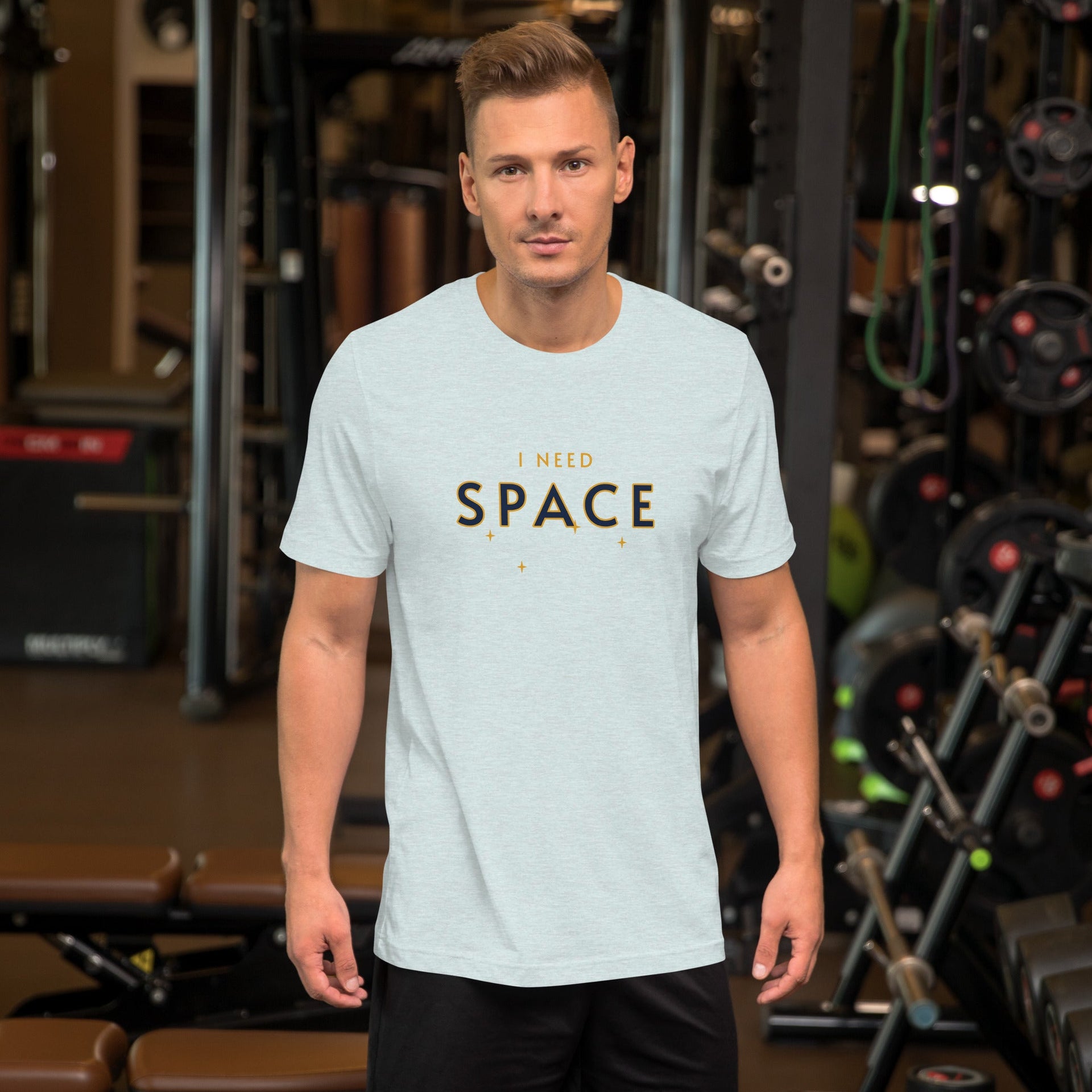 Space retro graphic tee by Galactic Ink Club