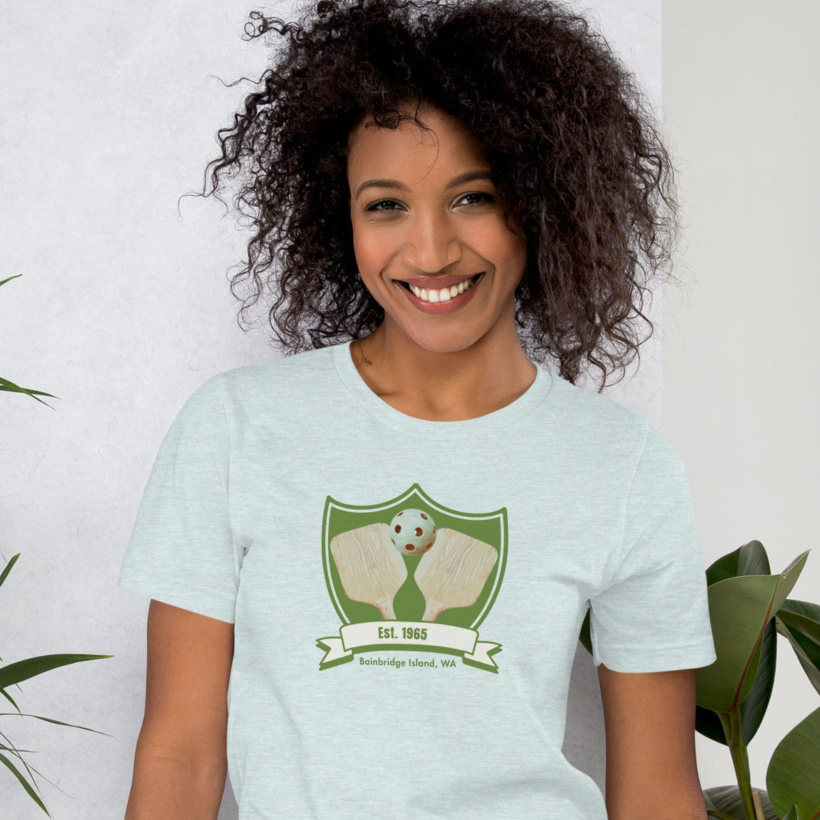 Pickleball Est. 1965 retro graphic tee by Galactic Ink Club