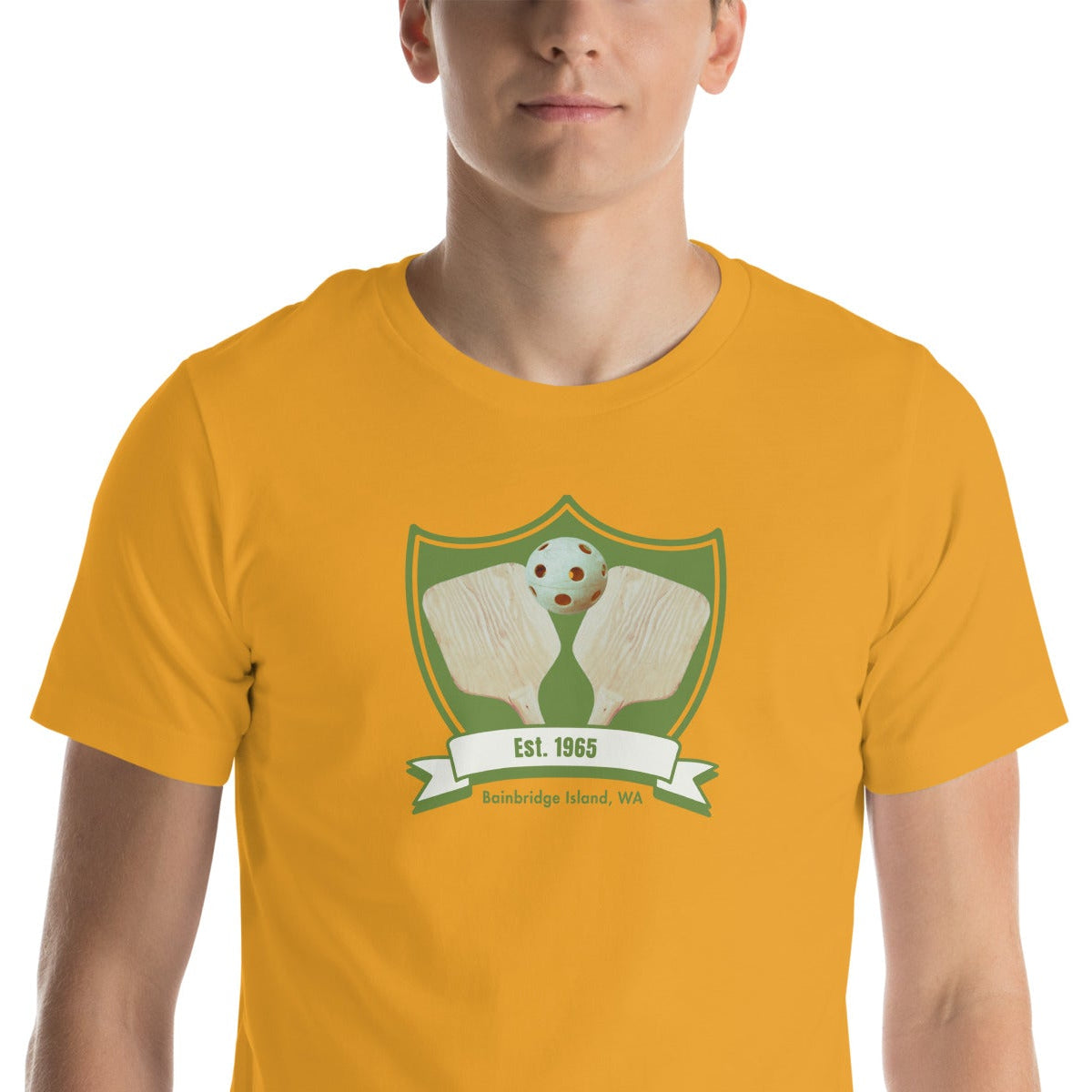 Pickleball Est. 1965 retro graphic tee by Galactic Ink Club