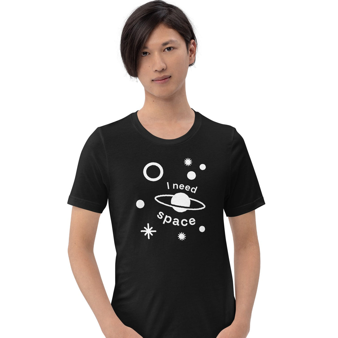 Need Space retro graphic tee by Galactic Ink Club